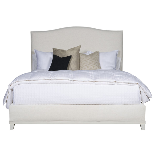 Clara King Bed - Nomad Snow