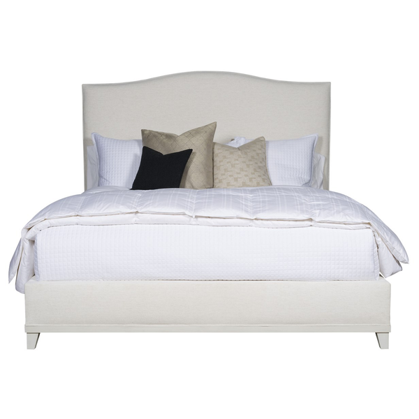 Clara King Bed - Nomad Snow