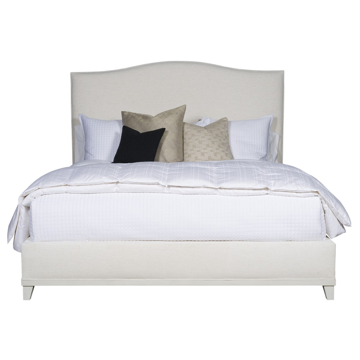 Clara King Bed - Nomad Snow