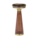 Caden Spot Table - Sienna, 10"Dia x 22"H