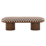 Aster Bench - Furman Mocha, 64"W