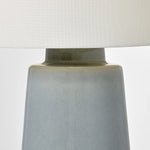 Vessel Medium Table Lamp, Blue Anglia Crackle, 23"H