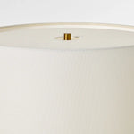Vessel Medium Table Lamp, Blue Anglia Crackle, 23"H