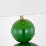 Suki Medium Table Lamp - Green, 22"H