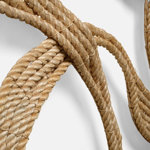 Andel Natural Rope Art, 32"W x 40"H