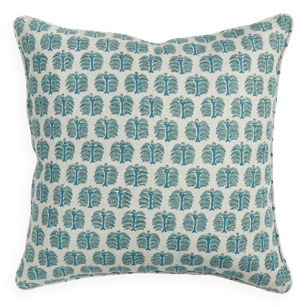 Hera Suzani Linen Cushion, 20" x 20"