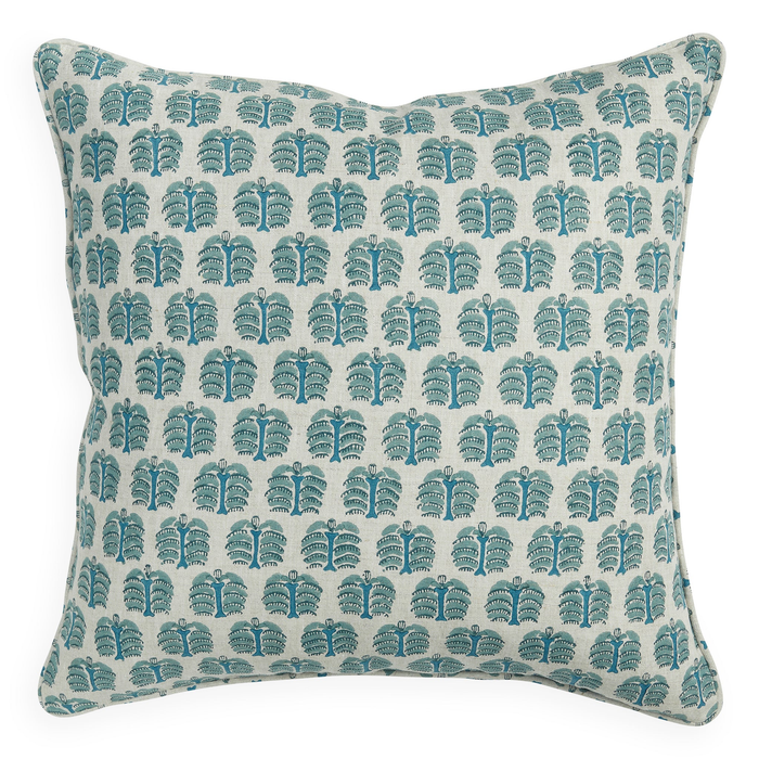 Hera Suzani Linen Cushion, 20" x 20"