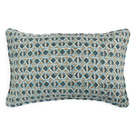 Ishtar Tobacco Linen Cushion, 14" x 22"