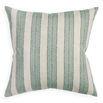 Kesula Celadon Moss Linen Cushion, 20" x 20"
