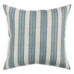 Kesula Denim Linen Cushion, 22" x 22"