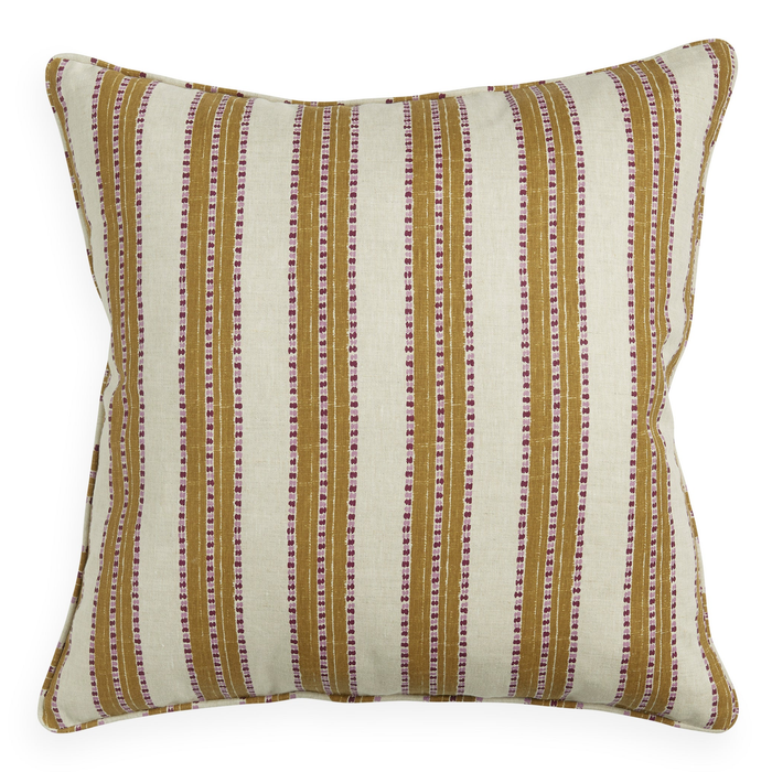 Kesula Moonflower Linen Cushion, 22" x 22"