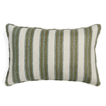Kesula Slate Linen Cushion, 14" x 22"