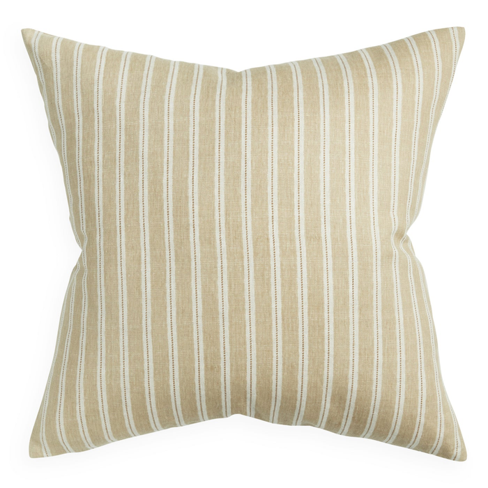 Oaxaca Elm Linen Cushion, 22" x 22"