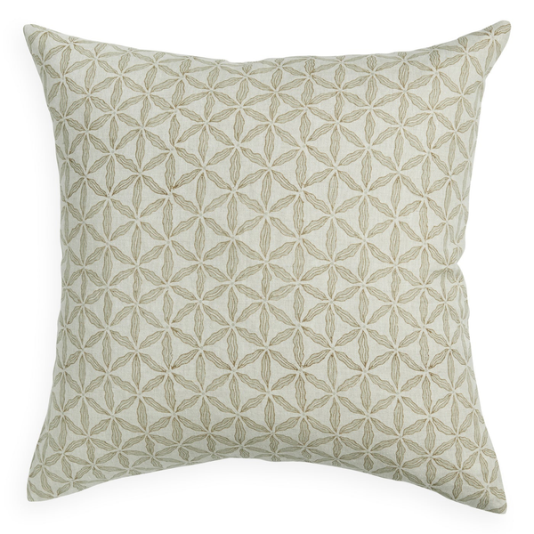 Osaka Elm Linen Cushion, 22" x 22"