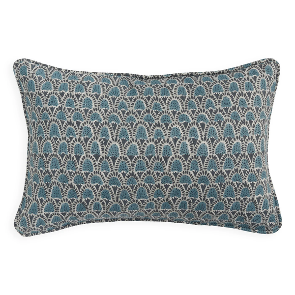 Scopello Mineral Linen Cushion, 12" x 18"
