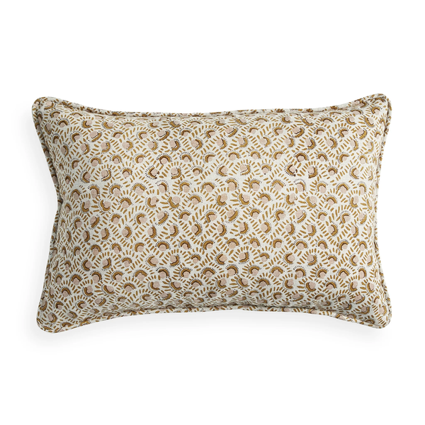 Ordu Petal Linen Cushion, 12" x 18"
