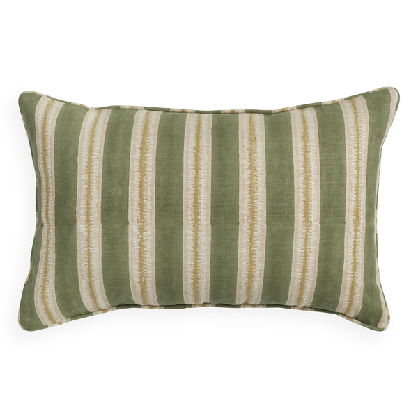 Buzios Shell Linen Cushion, 14" x 22"