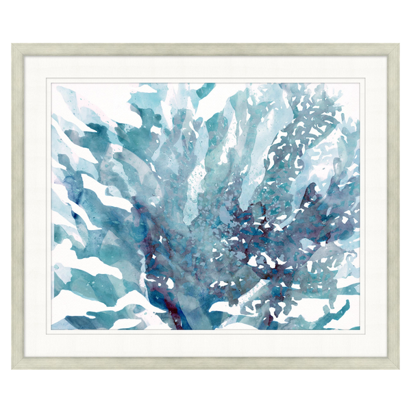 Blue Coral 1, 37.75"W x 31.75"H