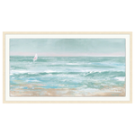 Teal Sea 2, 51.5"W x 28.5"H