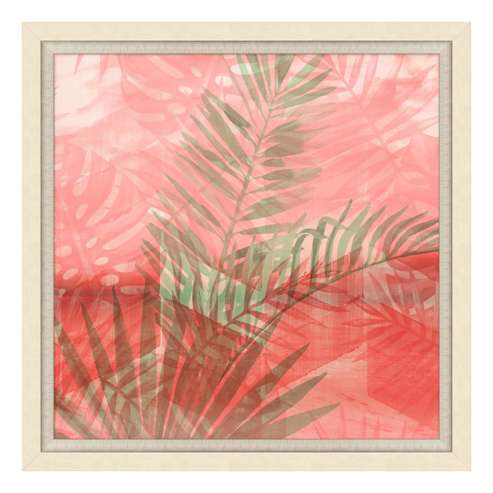 Tropical Ferns 1, 41.5"W x 41.5"H