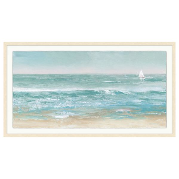Teal Sea 1, 51.5"W x 28.5"H