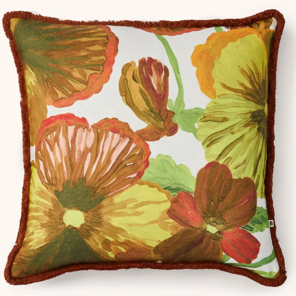 Wild Pansy Yellow, 24" x 24"
