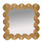 Ethos Mirror - Antique Brass, 35.5"W x 35"H