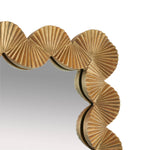 Ethos Mirror - Antique Brass, 35.5"W x 35"H