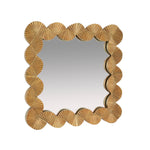 Ethos Mirror - Antique Brass, 35.5"W x 35"H