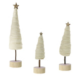 Wooly Christmas Trees, 3 Sizes