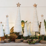 Wooly Christmas Trees, 3 Sizes