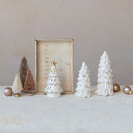 Stoneware Christmas Trees, Set of 3