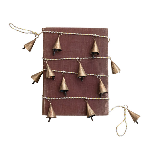 Metal Bell Garland, 72"L