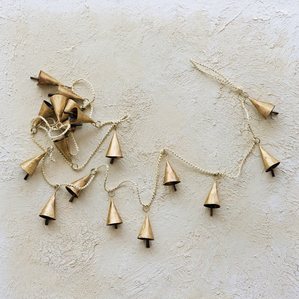 Metal Bell Garland, 72"L