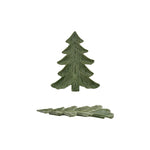 Ceramic Tree Shaped Platter - Green