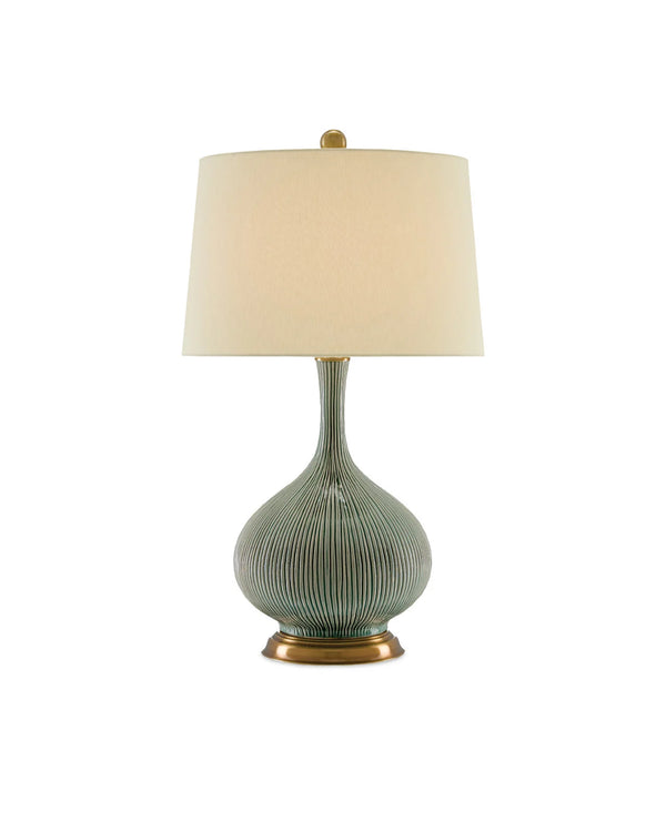 Cait Green Table Lamp, 29.75"H