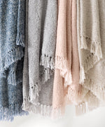 Boucle Indoor/Outdoor Throw, Grey