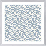 Motif in Blue IV, 17.5" x 17.5"