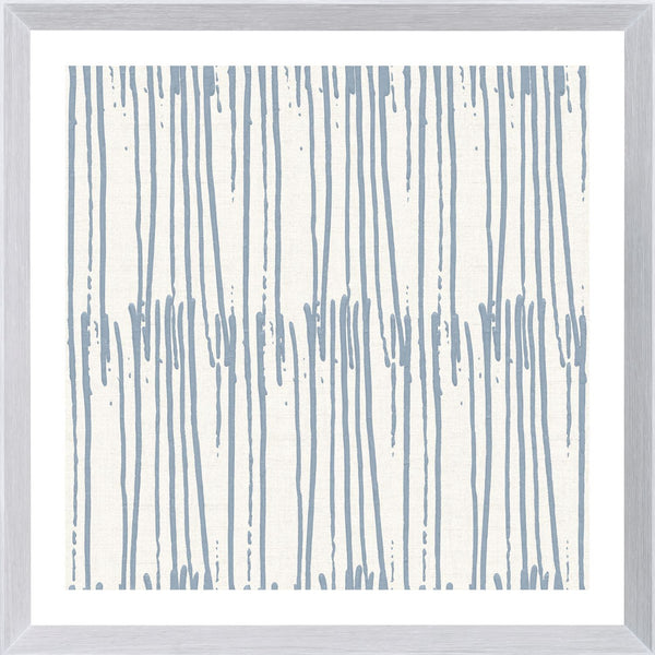 Motif in Blue VIII, 17.5" x 17.5"