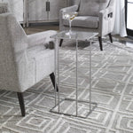 Cadmus Accent Table, Pewter