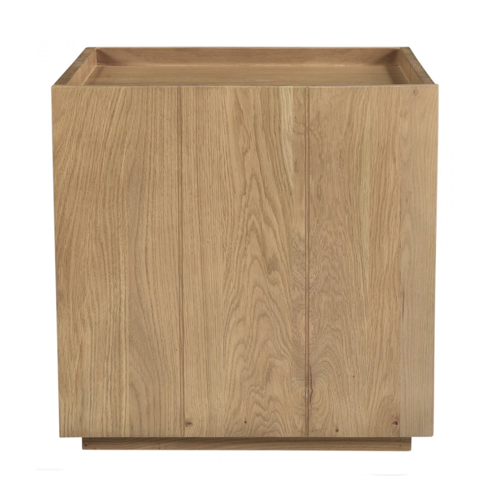 Plank Nightstand Natural, 18"W x 19"D x 18"H