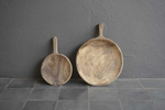 Tilly Antique Wooden Round Tray-2 Sizes