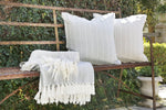 Henley Hand Woven Pillow, Oat