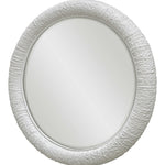 Mariner Round Mirror, White, 47" Dia.