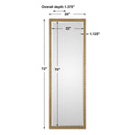 Vilmos Mirror, 72"H x 24"W