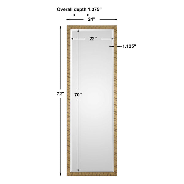 Vilmos Mirror, 72"H x 24"W