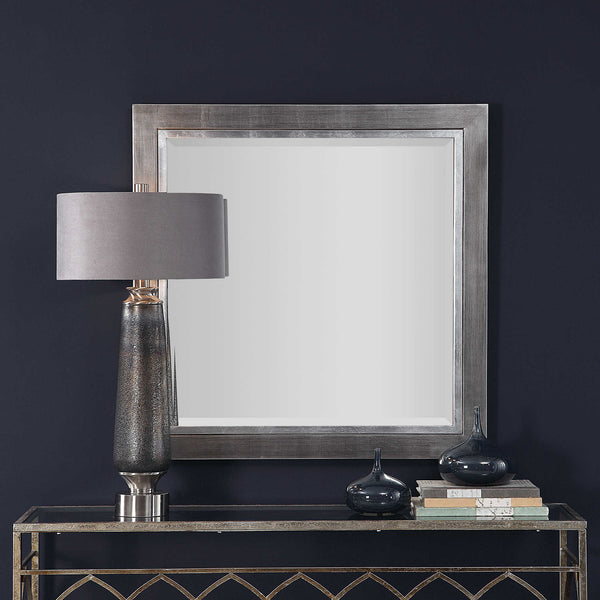 Moore Square Mirror, 40"W x 1"D x 40"H