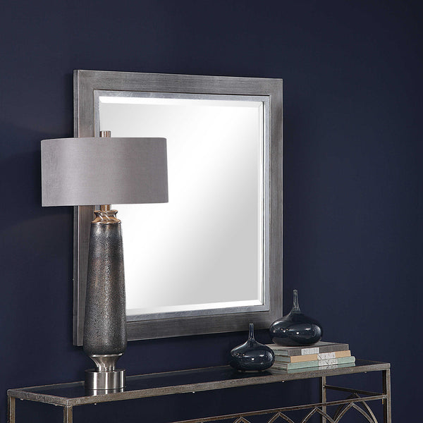 Moore Square Mirror, 40"W x 1"D x 40"H