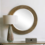 Relic Round Mirror, 36"W x 1"D x 36"H