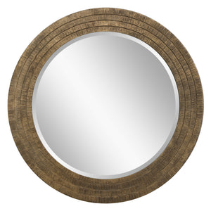 Relic Round Mirror, 36"W x 1"D x 36"H
